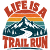 Trail Running Nature’s Treadmill Floral