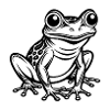 Cute frog