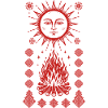 Noc Kupaly Fire Sun