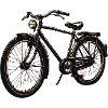 Retro Bicycle Silhouette
