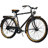 Retro Bicycle Night Picture