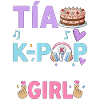 Tia de la fille d’anniversaire K-Pop