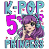 Princesse K-Pop Anniversaire de 5 ans