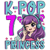 Princesse K-Pop Anniversaire de 7 ans