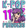 Princesse K-Pop Anniversaire de 11 ans