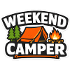 Wochenend-Camper Zelt & Feuer