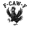 Silhouette du coq F-Caw-F