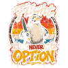 Combative penguin: Never an option