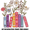 Flower Book Reading Magic