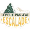 Escalade J’peux pas