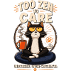Too Zen to Care Cat
