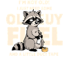 Raccoon Age Humor Tee