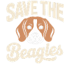 Save the Beagles Beagle Face Tee