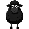 Black Sheep Sheep Gift Farmer