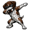 Dabbing Deutsch Kurzhaar