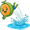 Splashing Watermelon Summer Pool Vibes Ladies