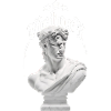 Gothic Victory Bust with Blindfold