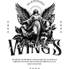 Black Angel Wings Gothic