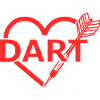 Dart Heart Dart Motif