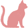 Cat Outline - Pastel