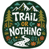 Trail or Nothing Berglauf-Design