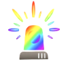 Rainbow Siren Warning Light