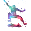 Skateur Skateur Skateur Space Skateboard