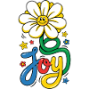 Joy Gänseblümchen Pop Art Blume