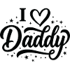 I Love Daddy Script with Stars