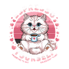Espresso Yourself Kitten Valentine's Day Design