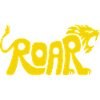 Lion Roar Lettering Design
