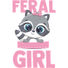 Raton laveur Trash Panda Sauvage