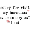 Hormone de la ménopause drôle