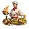 Papa Cuisinier Chef Cartoon