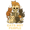Cats Not People Skeleton