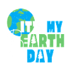 Earth Day Globe and Trees