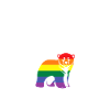 Papa Bear Rainbow Cub