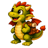 Little Dragon with Backpack