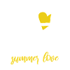 Fenster mit Herz Sonne - Summer love