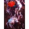 Reflet du fluide néon