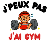 J'peux pas j'ai gym