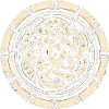 Norse Runes Schild-Patch | Wikingerwappen
