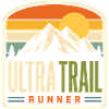 Ultra Trail Runner Mountain Sunset