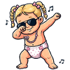 Bébé mignon – Fille blonde