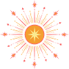 Midsummer Star – Litha Sun Symbol