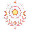 Midsummer Sun – Litha Pagan Design