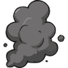 Gray Smoke Cloud Graphic