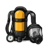 Deep Diver Equipment Cartoon