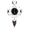 Mondgeometrisches Symbol