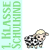 Schulkind Fußball - Einschulung Schafe